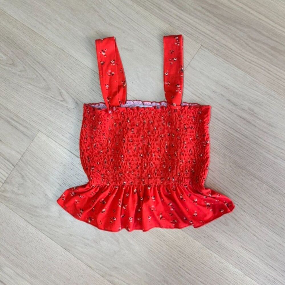 UO Ruched Babydoll Top